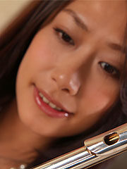 Sexy Japanese flute babe Yayoi Yanagida wants to get really naughty